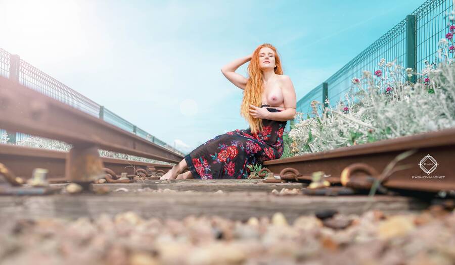 photographer FashionMagnet topless modelling photo
