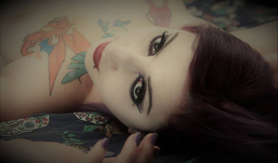photographer Bungy1 glamour modelling photo with @HysteriaDawn