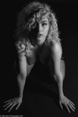 photographer High Glam Photography topless modelling photo taken at @Kempston_Studio with Gia