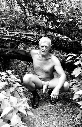 model Mature British guy art nude modelling photo