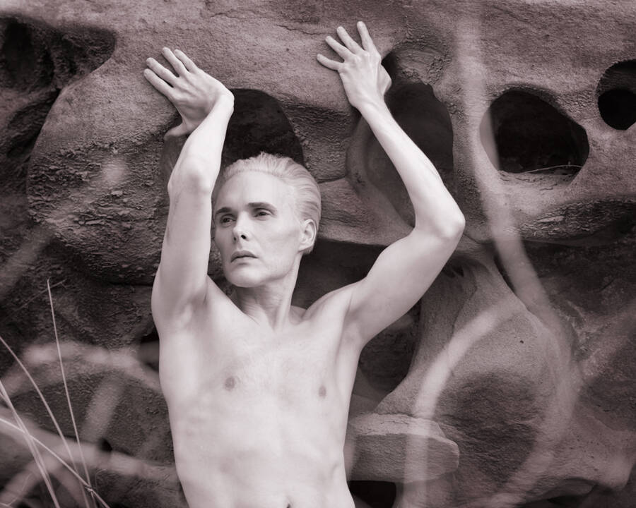 model Guy Hunt art nude modelling photo taken at Los Angeles