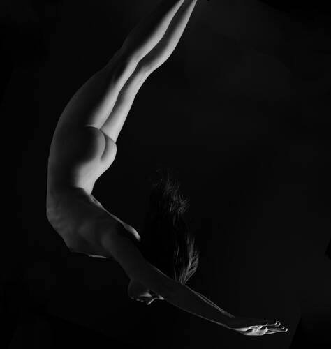 photographer Jaques Cygnet art nude modelling photo taken at My studio with Not on AdultFolio