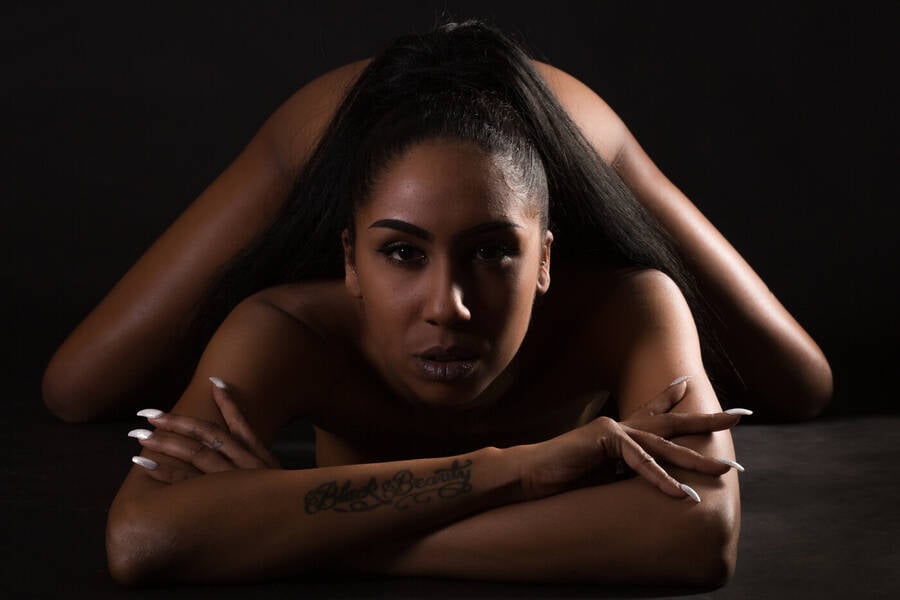 photographer High Glam Photography topless modelling photo