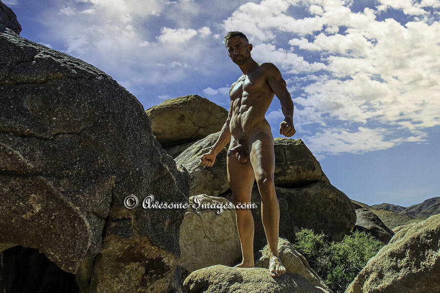 photographer Al George  Awesome Images Male Photography art nude modelling photo taken at Joshua Tree National Park with Not on AdultFolio