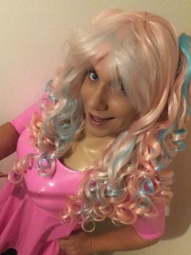 model Dollyinpvc webcam modelling photo