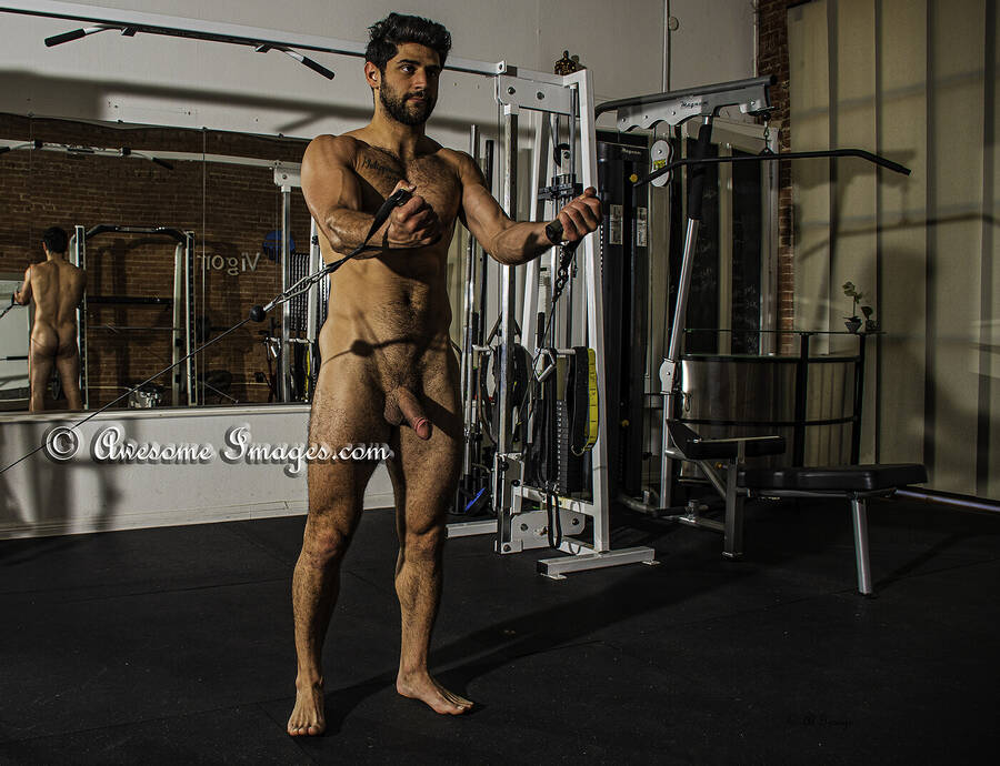 photographer Al George  Awesome Images Male Photography art nude modelling photo taken at Vigor gym, Dallas TX with Not on AdultFolio