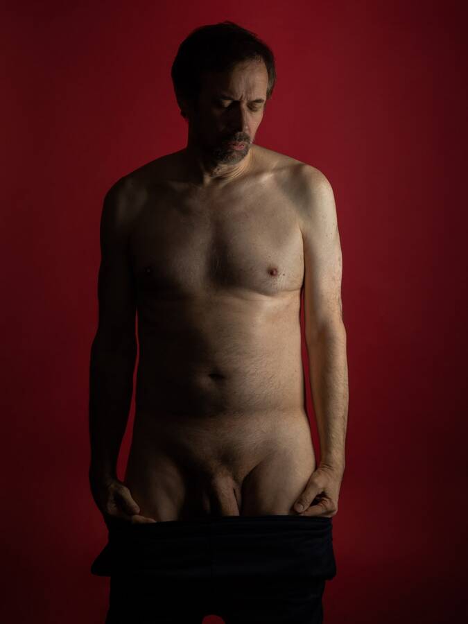 model Geoff R art nude modelling photo