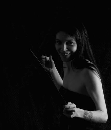 model Fallen Raven art fetish modelling photo taken by @PJP