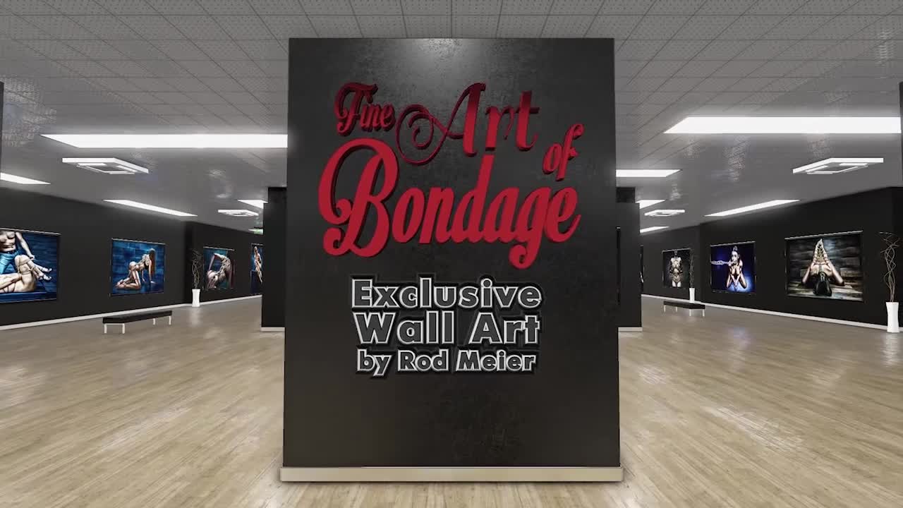 photographer Rod Meier Fine Art of Bondage art fetish modelling photo. awesome 3d art gallery video  see about 50 wall art pieces of the fine art of bondage photography project the animation looks very realistic as its hard for an artist to get such an exhibit